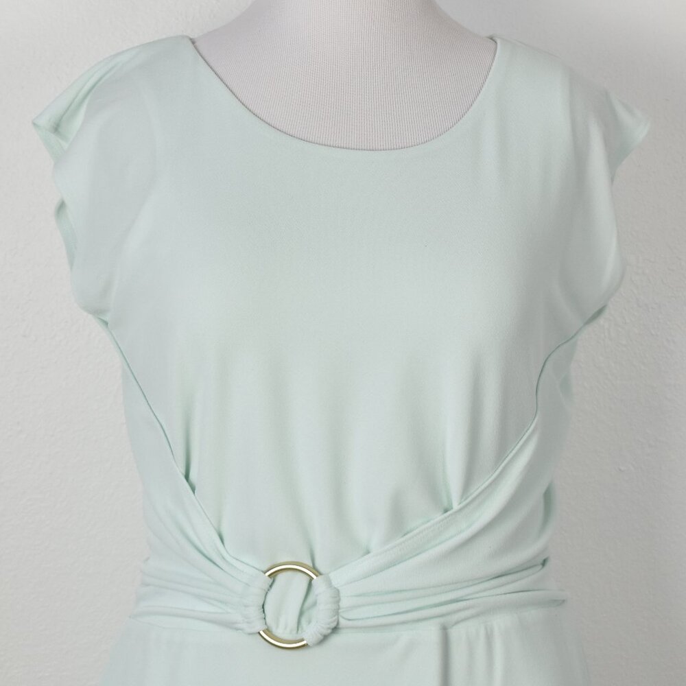 Calvin Klein Wrap Style Dress Mint - 12 - Picture 2 of 10